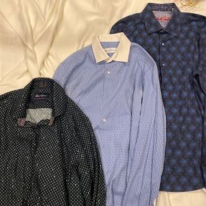 3 like new dress shirts